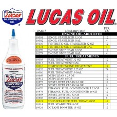 Lucas Fuel & Oil Additives