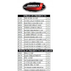 Johnsen's Spray-In & Pour-In Chemicals