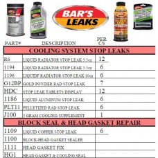 Bar's Leaks Radiator & Block Seal